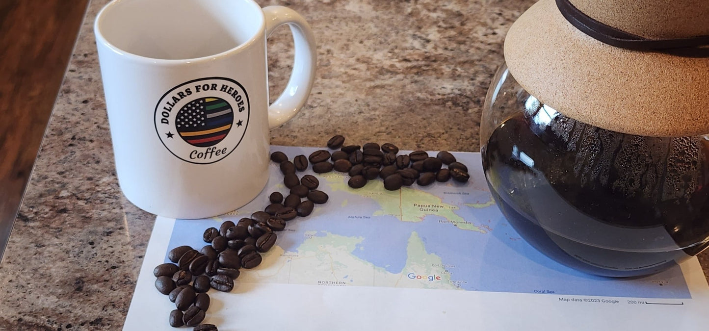 PAPUA NEW GUINEA Wahgi Valley - Fresh Roasted Coffee - Whole Bean -1lb or 4oz sample bag